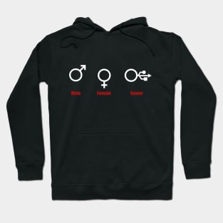 Male Female Gamer Hoodie